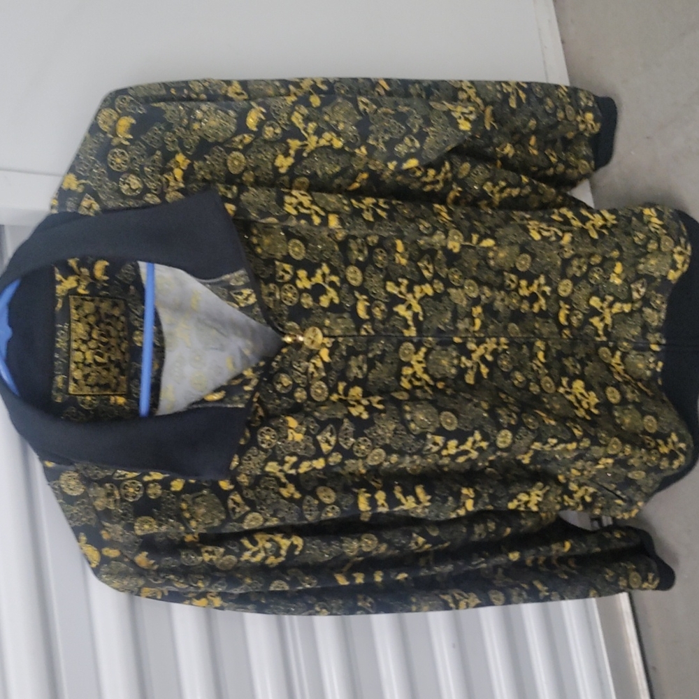 Royal Blue Zipper Sweater